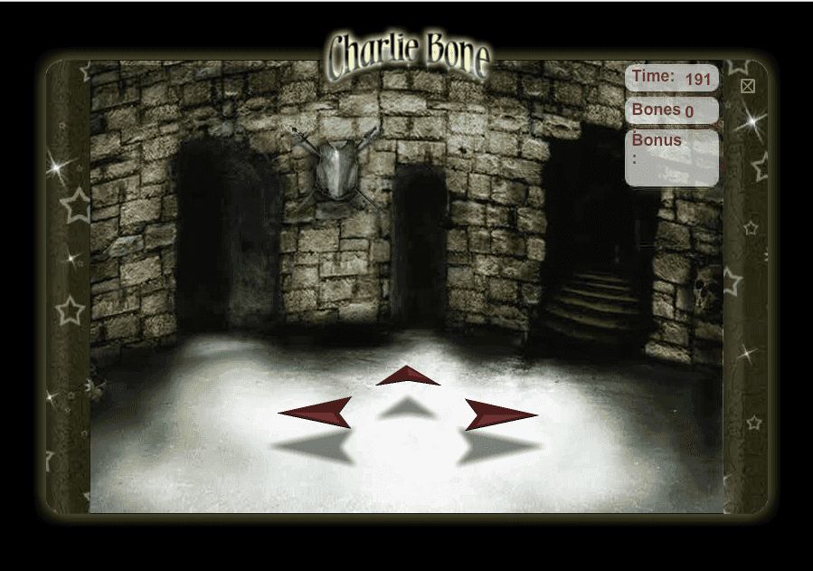 Charlie Bone The Ruins Maze Game screenshot