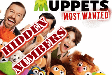 Hidden Numbers - Muppets Most Wanted