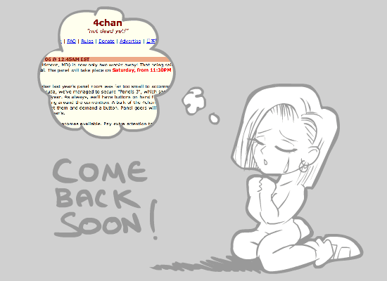 Come Back 4chan screenshot