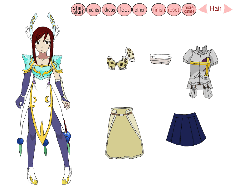 Erza Scarlet Dress Up screenshot