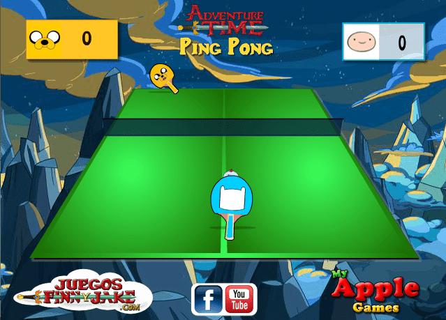 Adventure Time Ping Pong screenshot