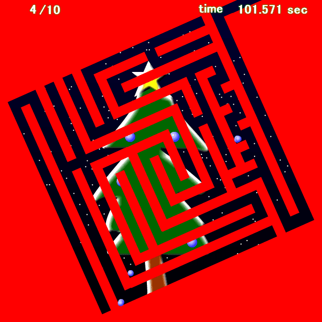 オーナメントボール落とし screenshot