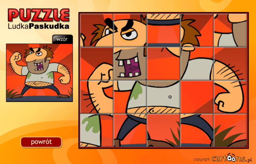 Puzzle Ludka Paskudka screenshot