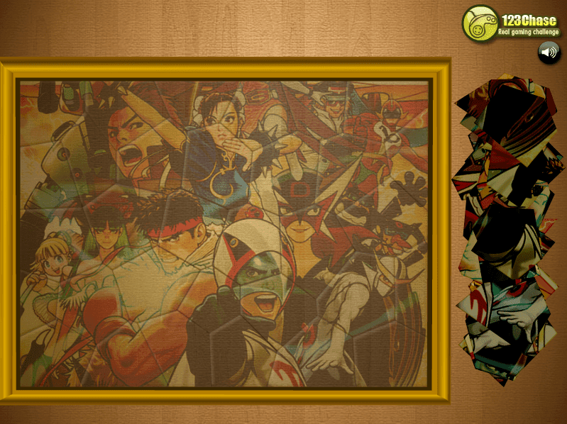 Puzzle Madness Street Fighter screenshot