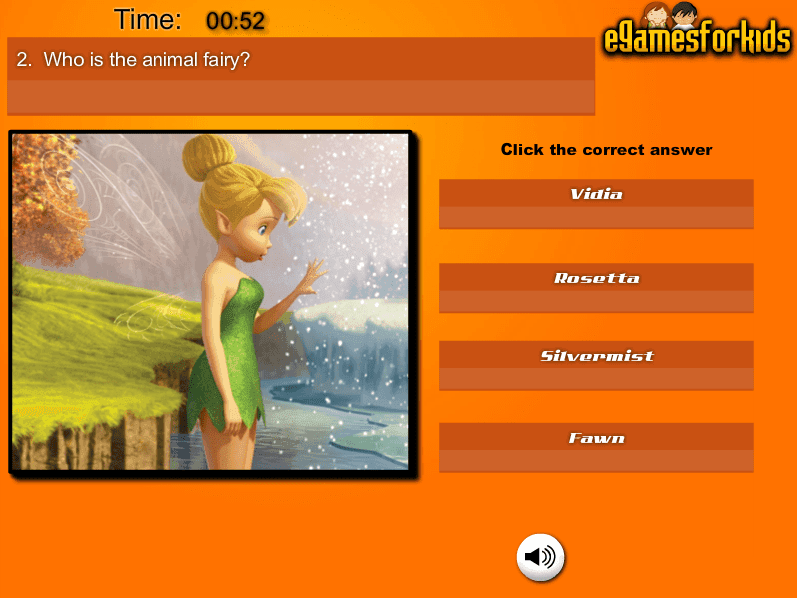 Tinkerbell Quiz screenshot