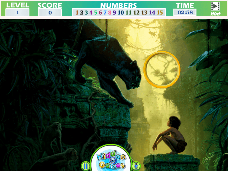 The Jungle Book - Hidden Numbers screenshot