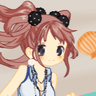 Adorable Swimming Girl