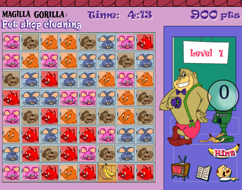 Magilla Gorilla: Pet Shop Cleaning screenshot