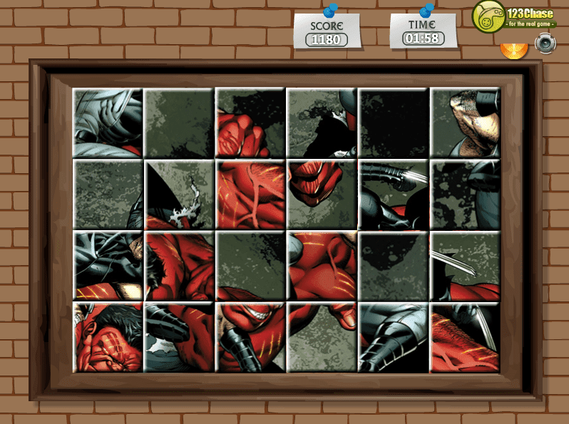 Photo Mess Wolverine vs Hulk screenshot