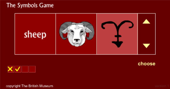 The Symbols Game screenshot