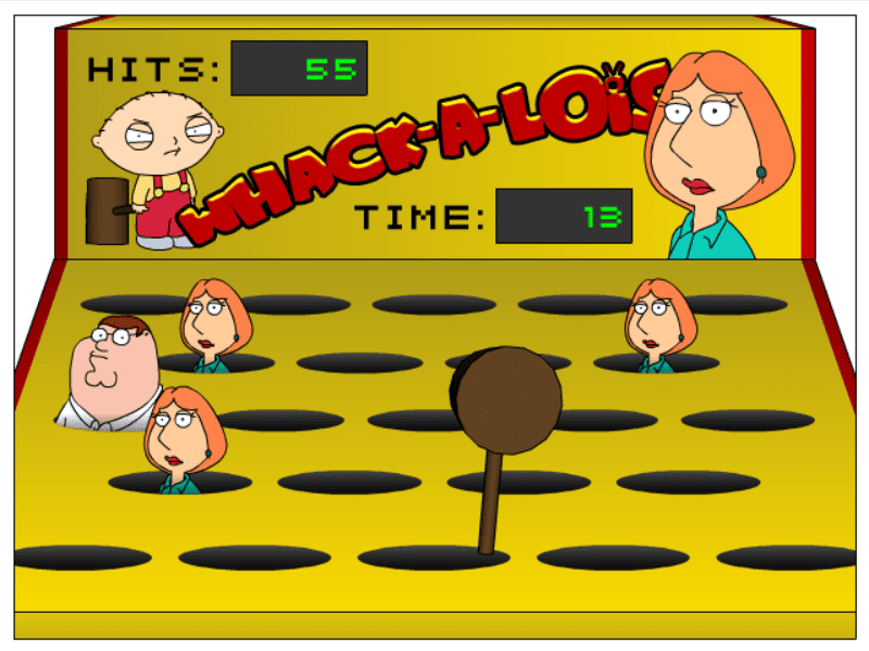 Whack-a-Lois screenshot