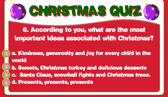 Christmas Quiz screenshot