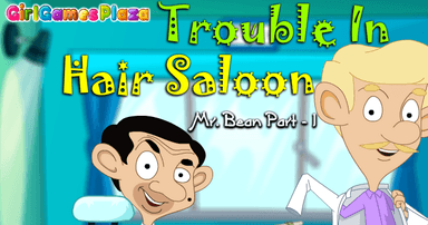 Trouble In Hair Saloon: Mr. Bean Part-1
