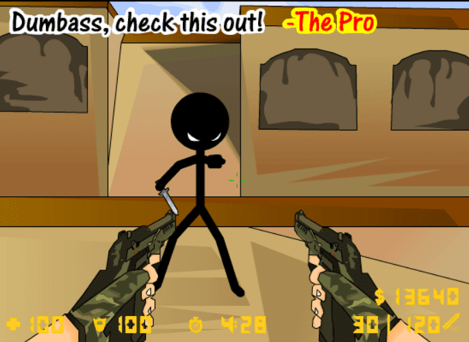Counter Strike: DE_dust screenshot