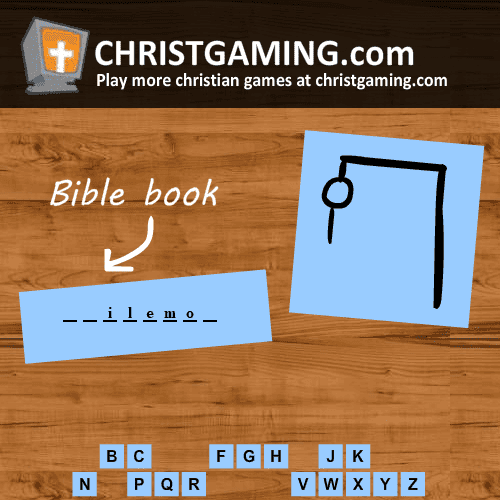 Bible Book Hangman screenshot