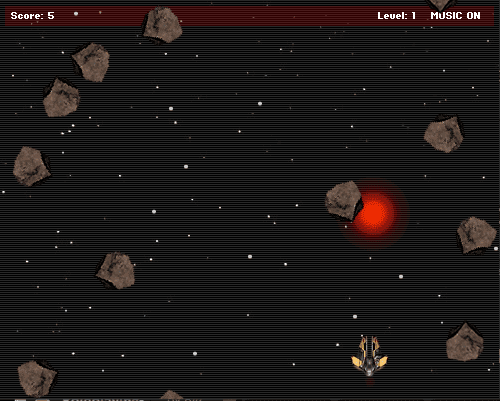 Asteroid Wave screenshot