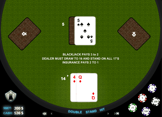 Blackjack screenshot