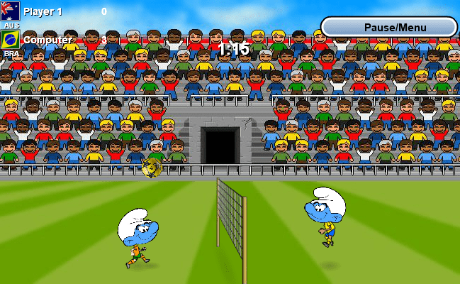 The Smurfs World Cup screenshot
