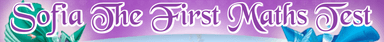 Sofia the First Maths Test