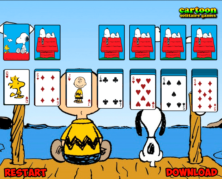 Snoopy Solitaire screenshot