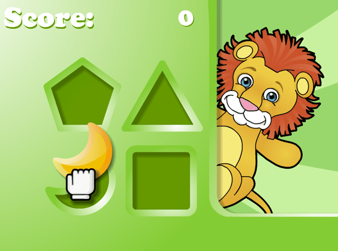 Match the Shapes screenshot
