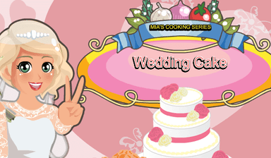Mia Cooking Wedding Cake