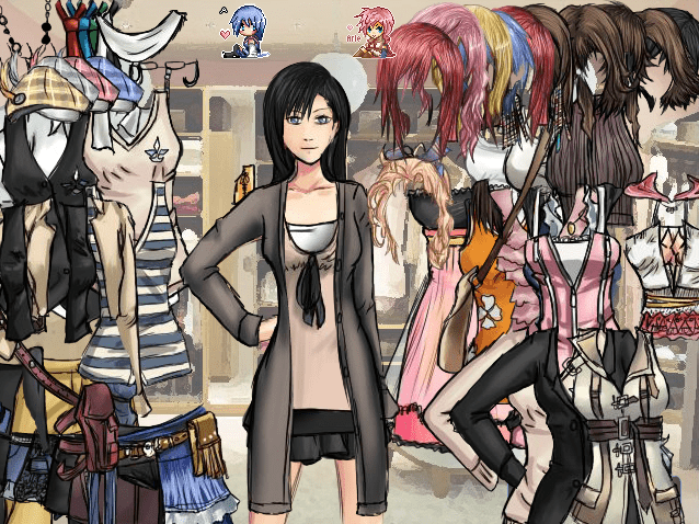 FF x KH Girls Dressup screenshot