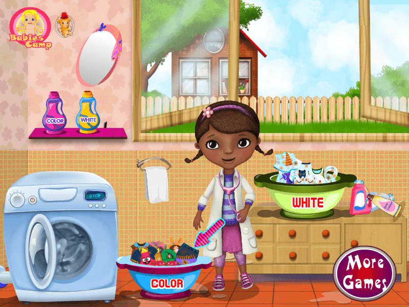 McStuffins Washing Clothes screenshot
