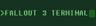Fallout 3 Terminal