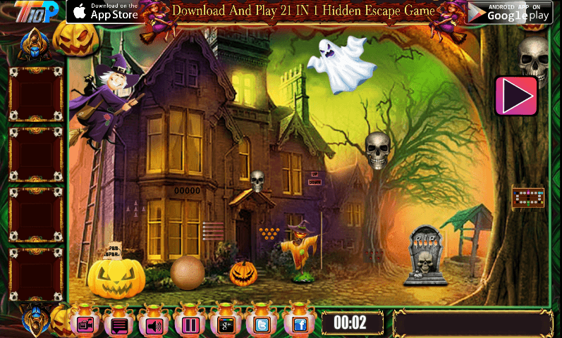 Halloween Find The Golden Cap screenshot