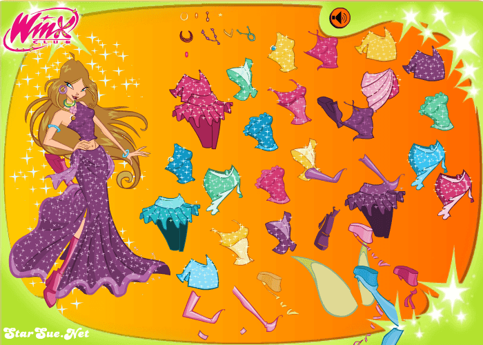 Flora Magic DressUp - Flora Sihirli Giysiler screenshot