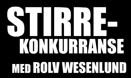 Stirrekonkurranse med Rolv Wesenlund