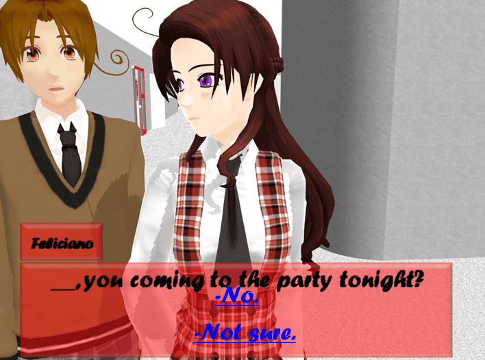 Axis Powers Hetalia Sim Date P.E.Teacher Romano: Buon Complemano screenshot