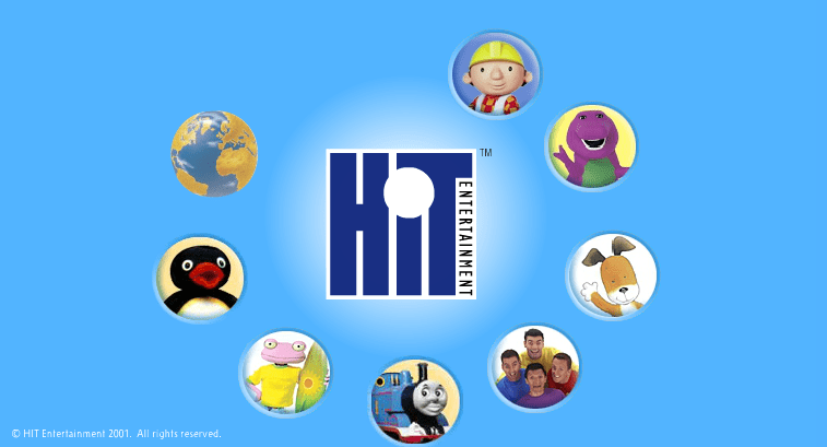 HIT Entertainment Website Intro screenshot