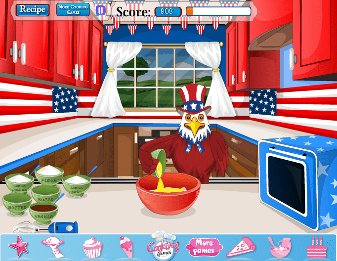 Fruit Cookie 4th of July screenshot