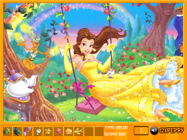 Beauty and the Beast Hidden Objects screenshot