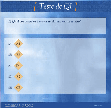 Uma Mente Brilhante: Teste de QI screenshot