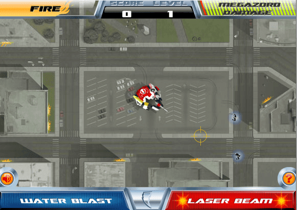 Power Rangers SPD: Megazord Firestorm screenshot