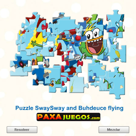 Puzzle SwaySway and Buhdeuce flying screenshot