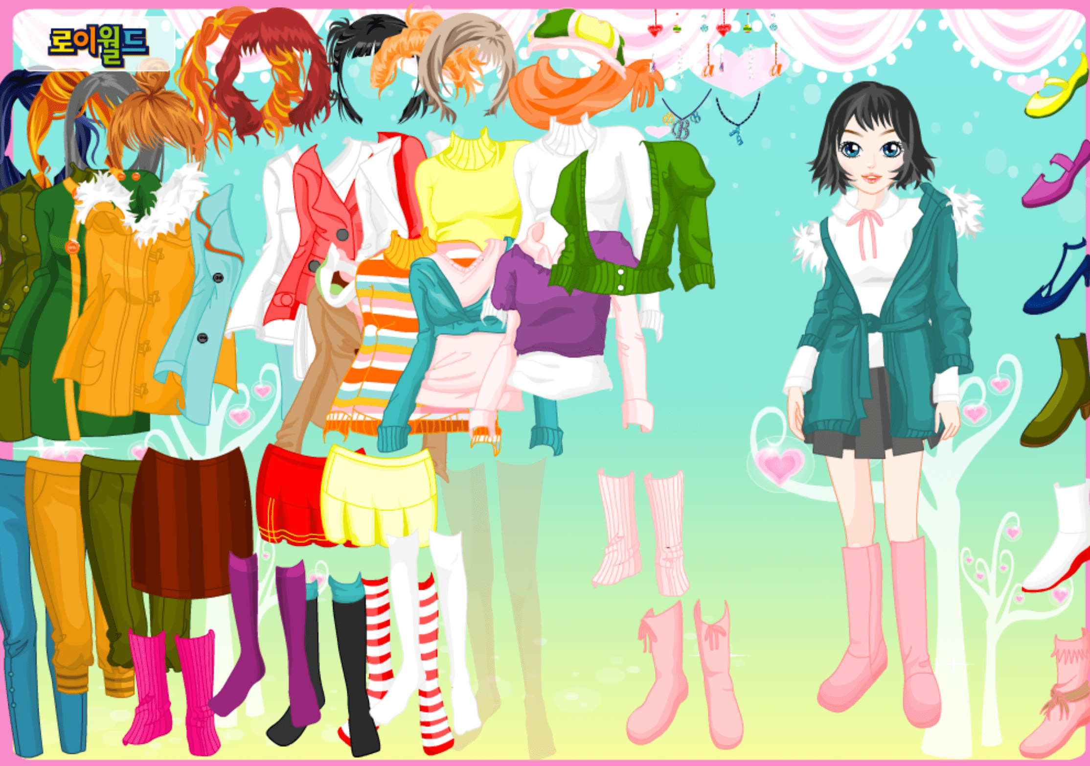 Roiworld Winter Layers Dressup screenshot