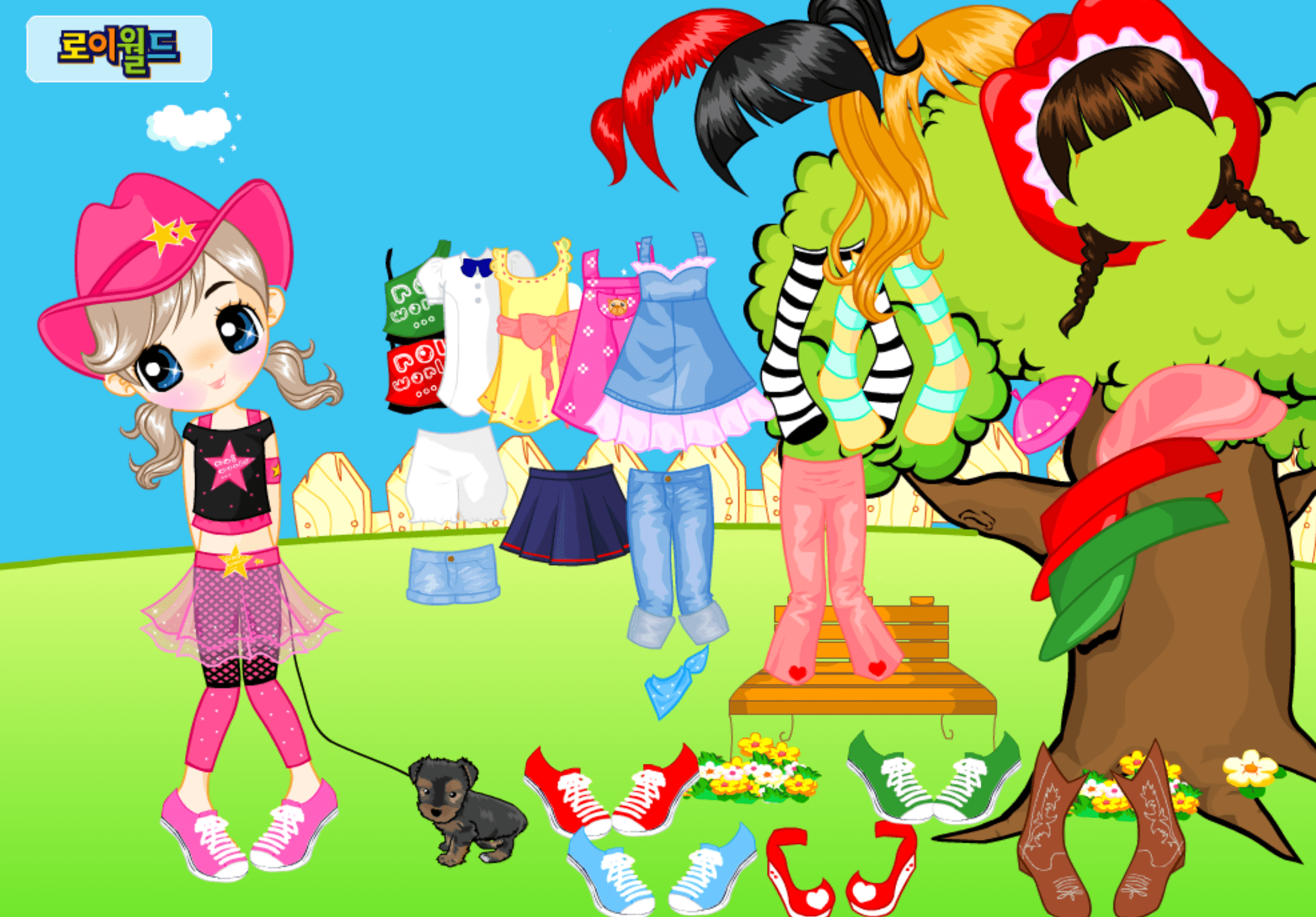 Roiworld Dog Walker Cutie Dressup screenshot