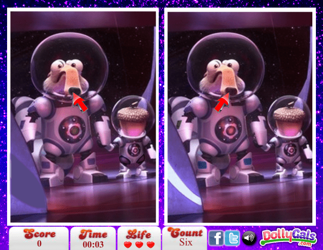 Ice Age Collision Course 6 Diff screenshot