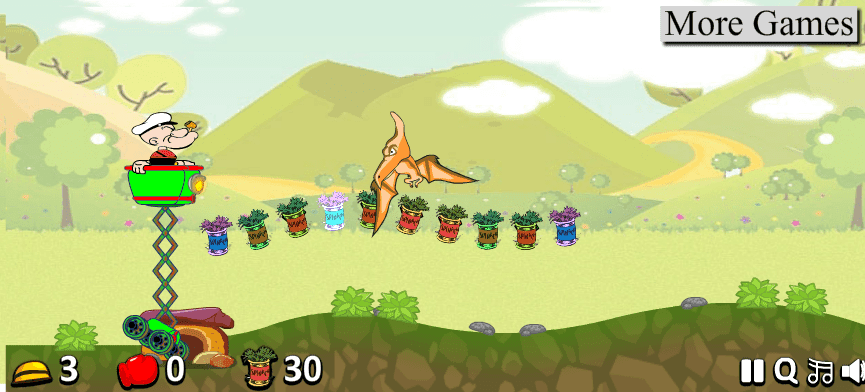 Popeye Trolley Adventure screenshot