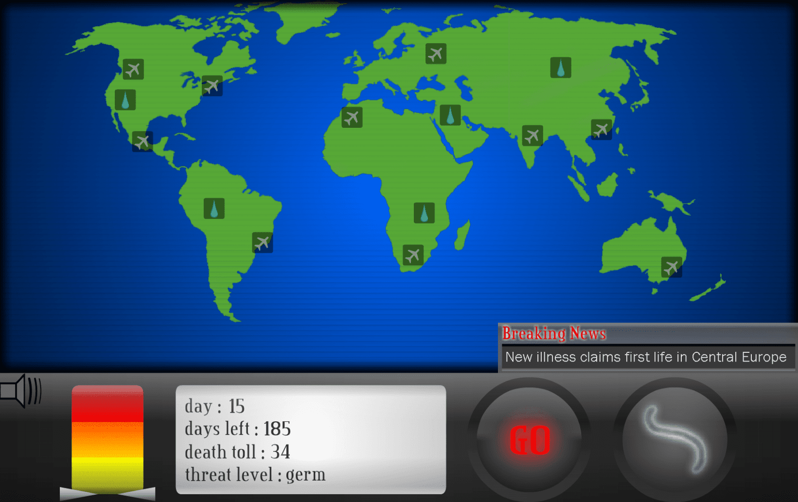 Pandemic screenshot
