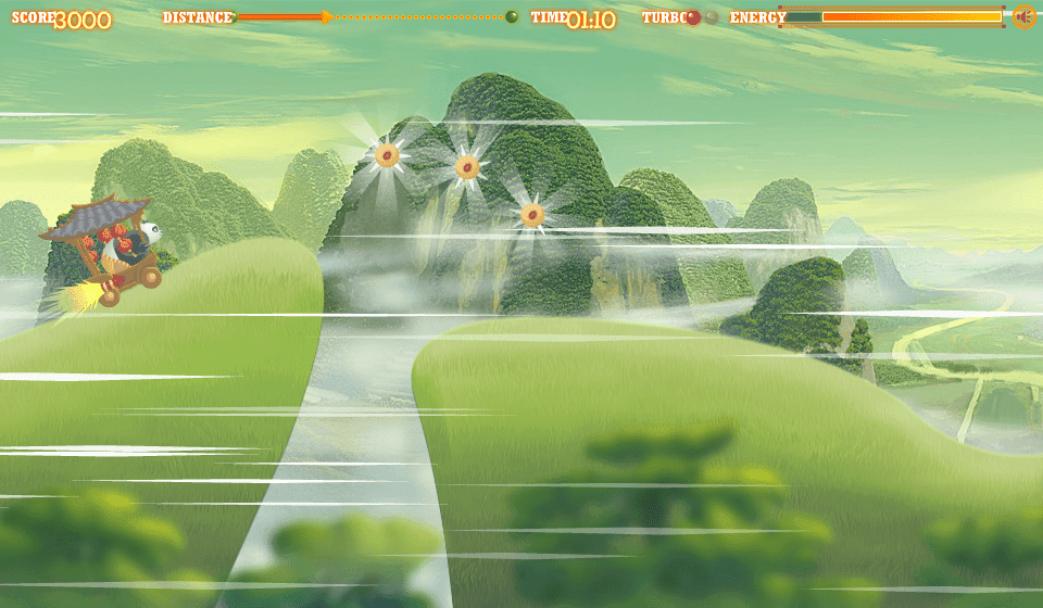 Kung Fu Panda World: Fireworks Kart Racing screenshot