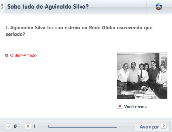 Sabe tudo de Aguinaldo Silva? screenshot