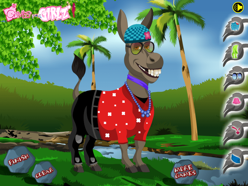 Cute Donkey Dressup screenshot