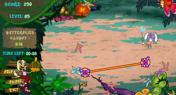 Brandy's Butterfly Catch screenshot