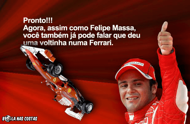 Volta Virtual na Ferrari do Massa screenshot