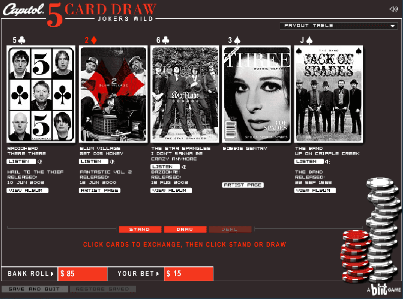 5 Card Draw: Jokers Wild screenshot